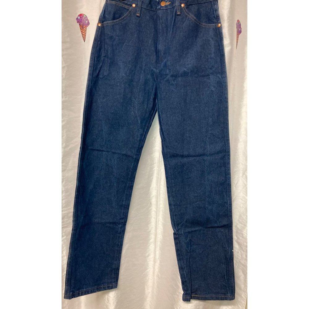 Wrangler Cowboy Cut Jeans Mens 32x32 Straight Leg Western Denim Pants